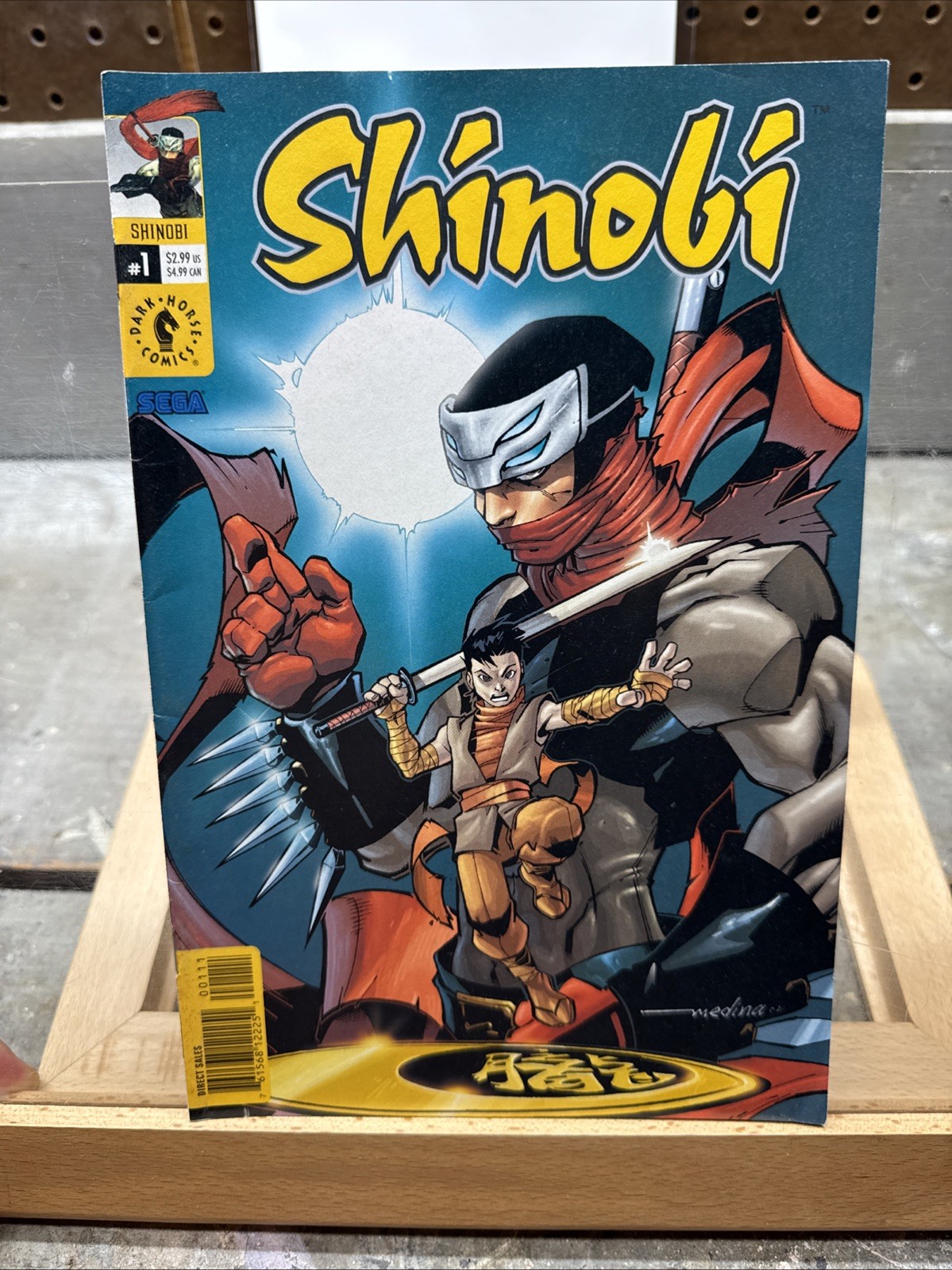 Shinobi #1 (Dark Horse Comics) SEGA Game Prequel Rise of Hotsuma (2002)