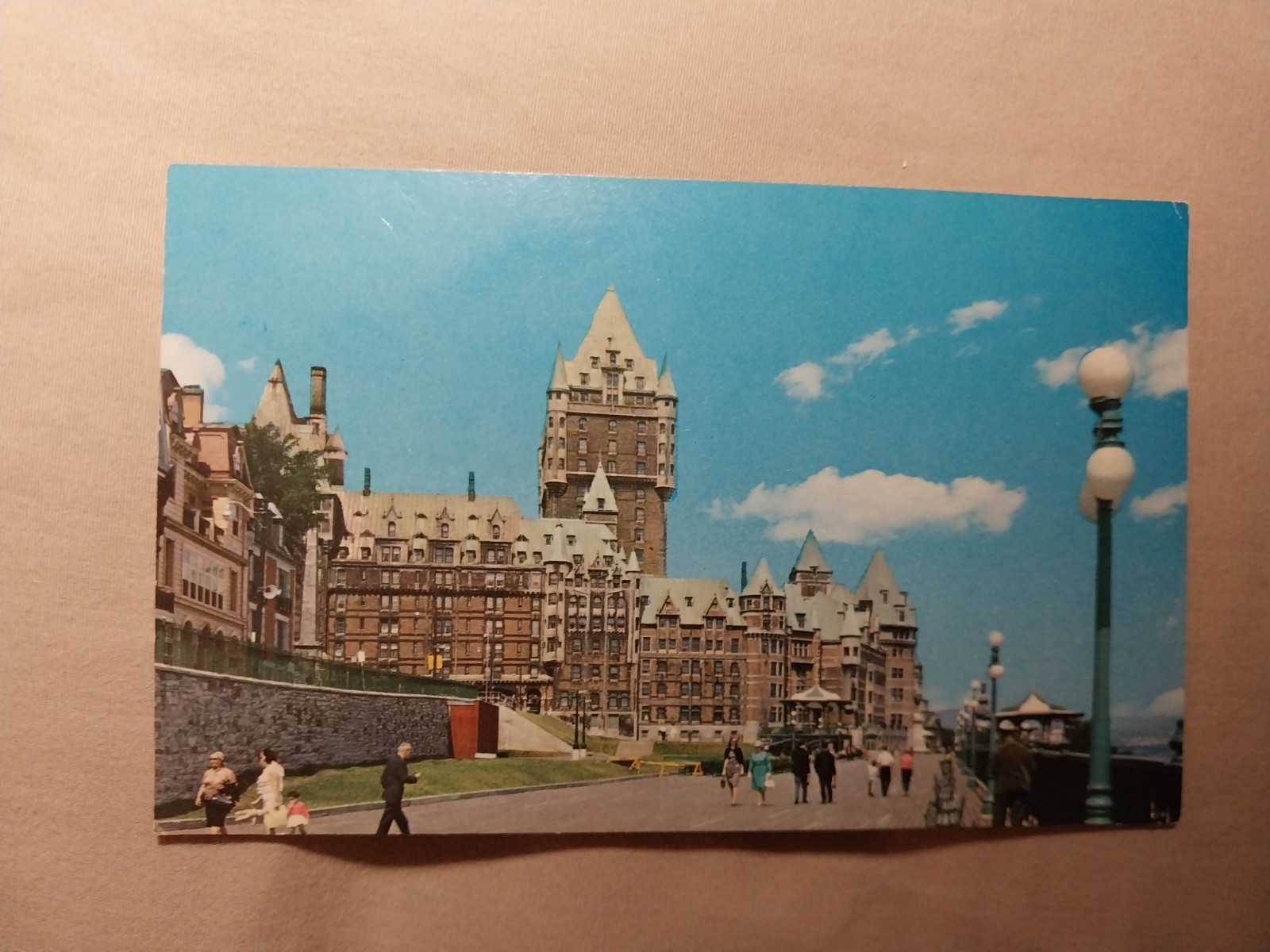 Post Card Dufferin Terrace Quebec Canada Unused 1979