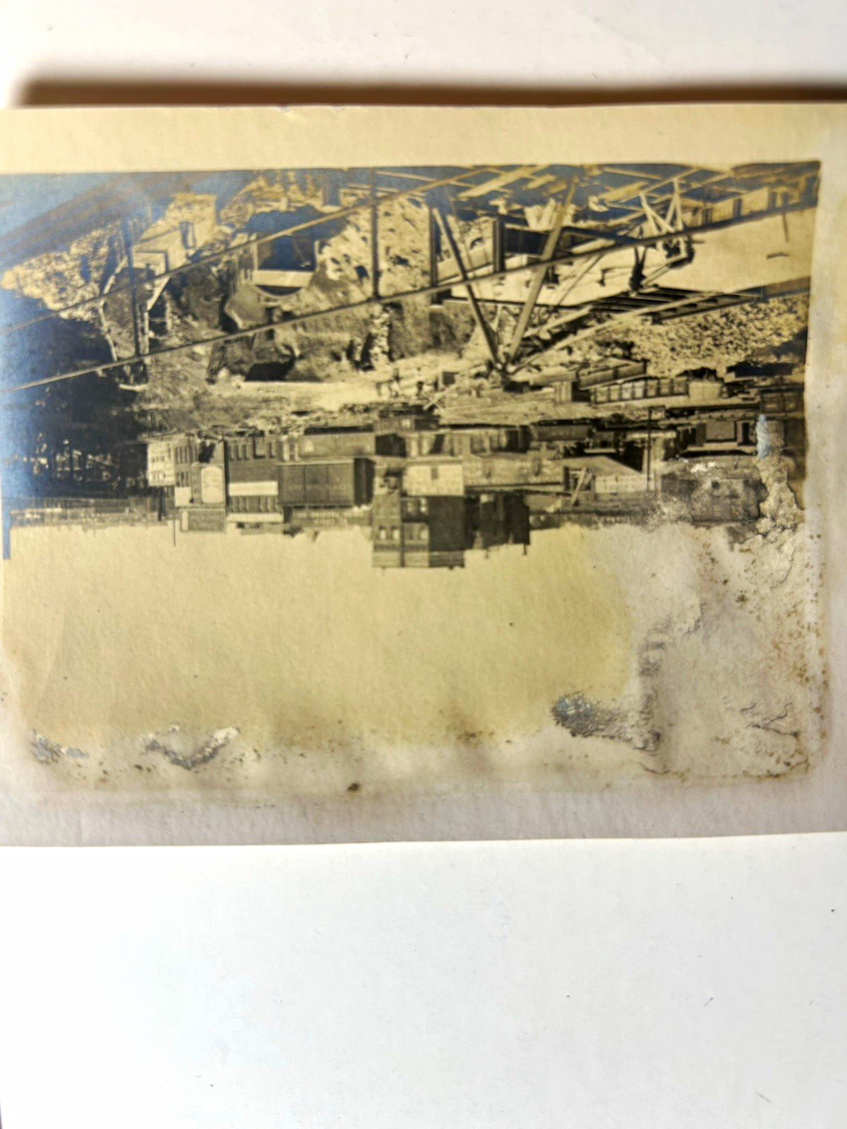 c1905 NYC Pennsylvania Station Penn Station Excavation Manhattan Antique Photo
