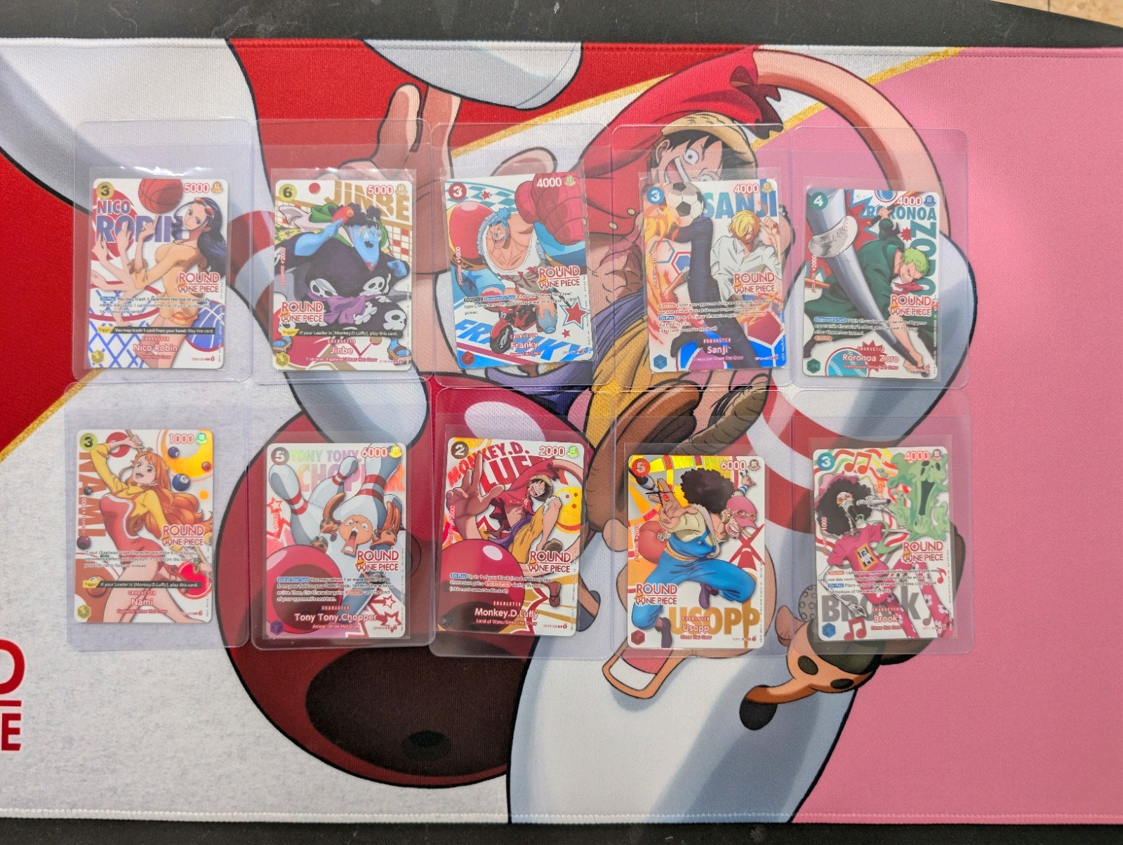 Round 1 Full One Piece Promo Complete English Full Set Promo