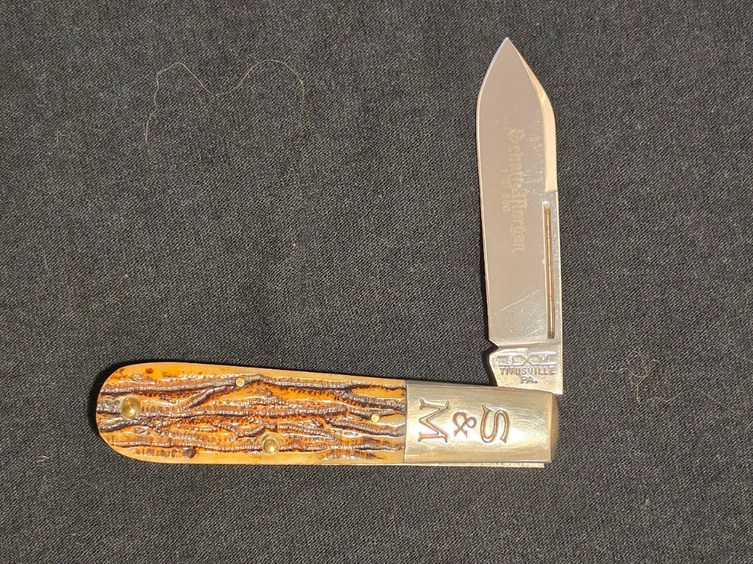 Schatt & Morgan 041269 Barlow Special 1 of 600 Series XI Stag Knife w/ Box
