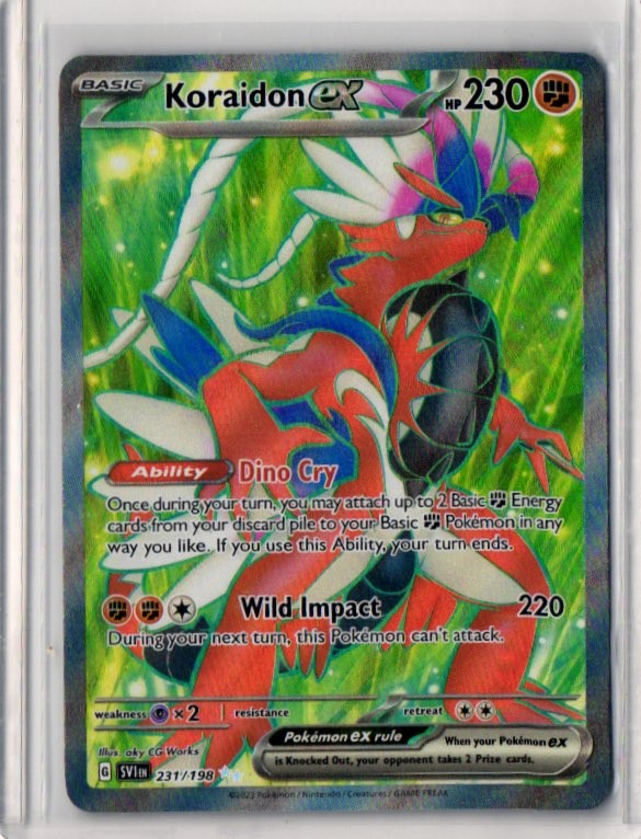 SV01: Scarlet & Violet Base Set #231/198 Koraidon ex