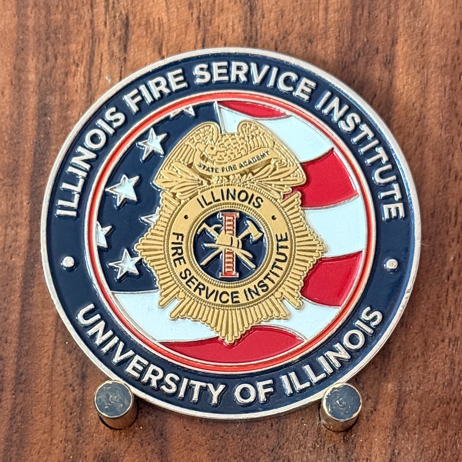 Illinois Fire Service Institute IFSI Firefighter Challenge Coin  W#31