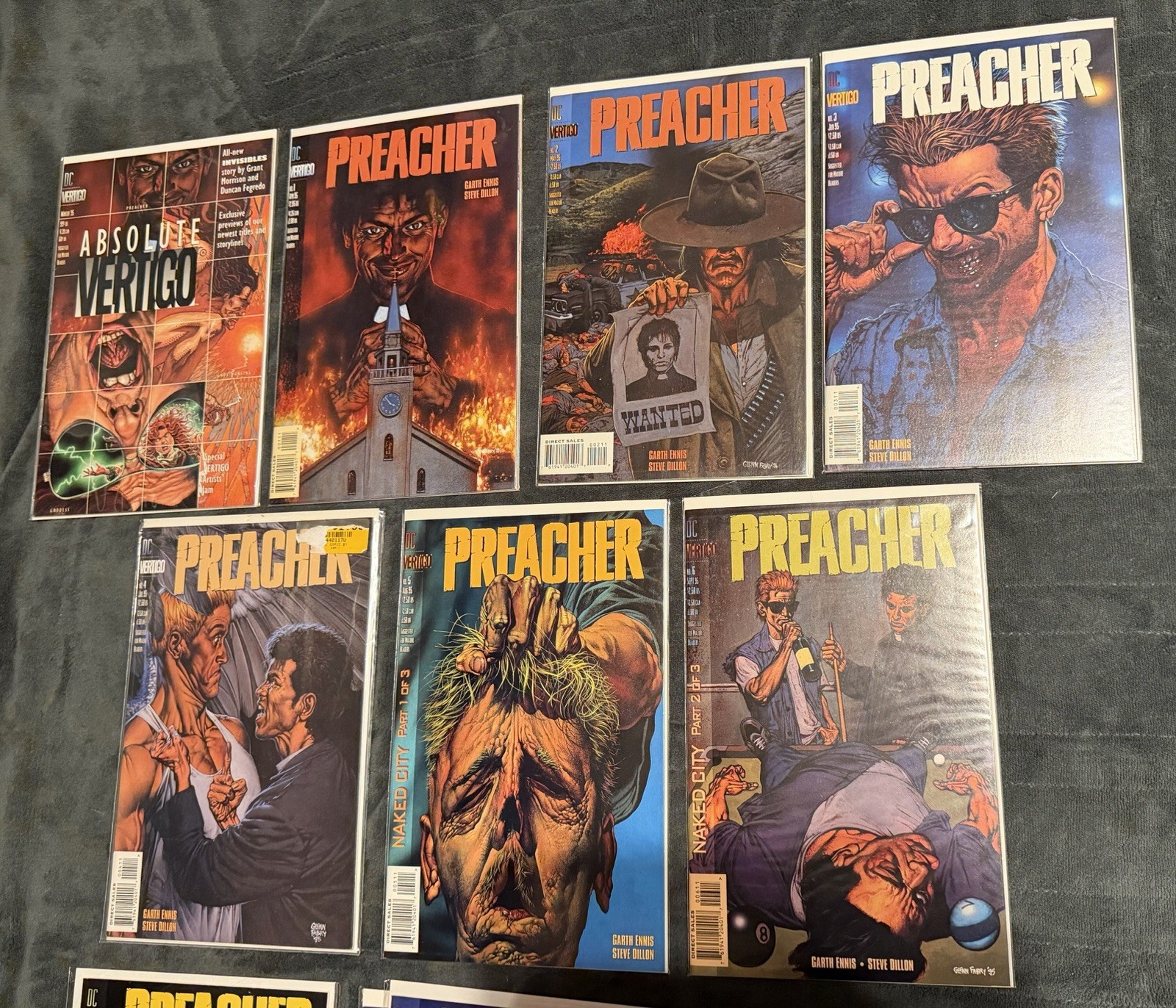 Preacher Full Run #1-66 + All Specials & One-Shots Vertigo Comics Garth Ennis