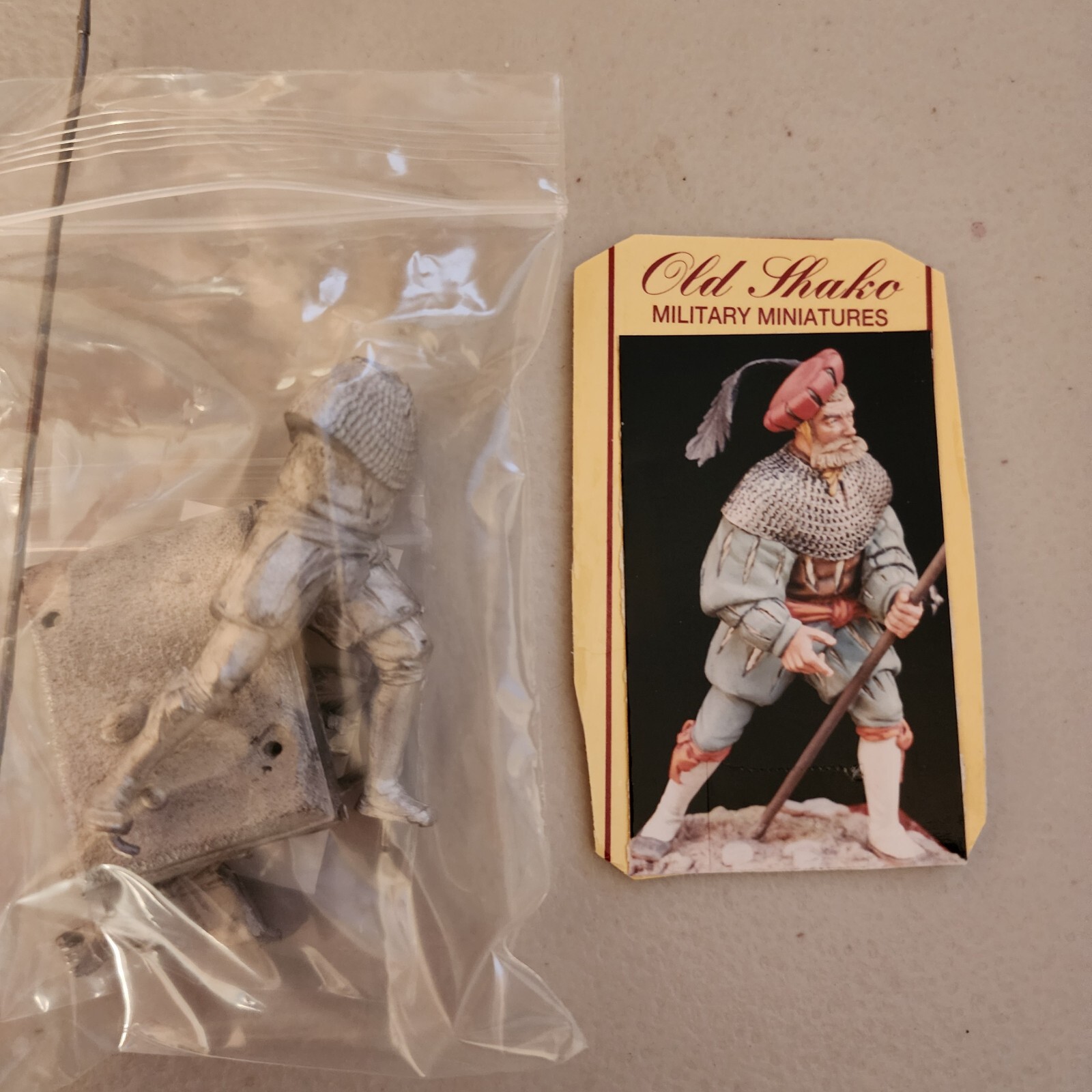 military minatures old shako 54mm