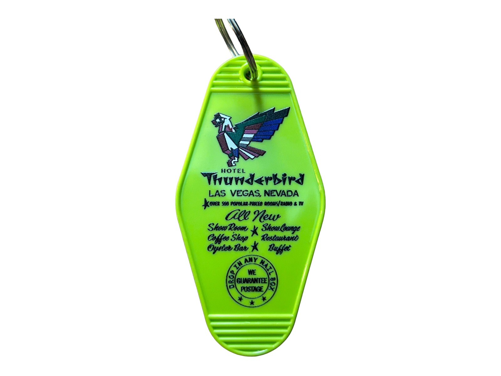 Thunderbird Las Vegas Replica Hotel Key Tag