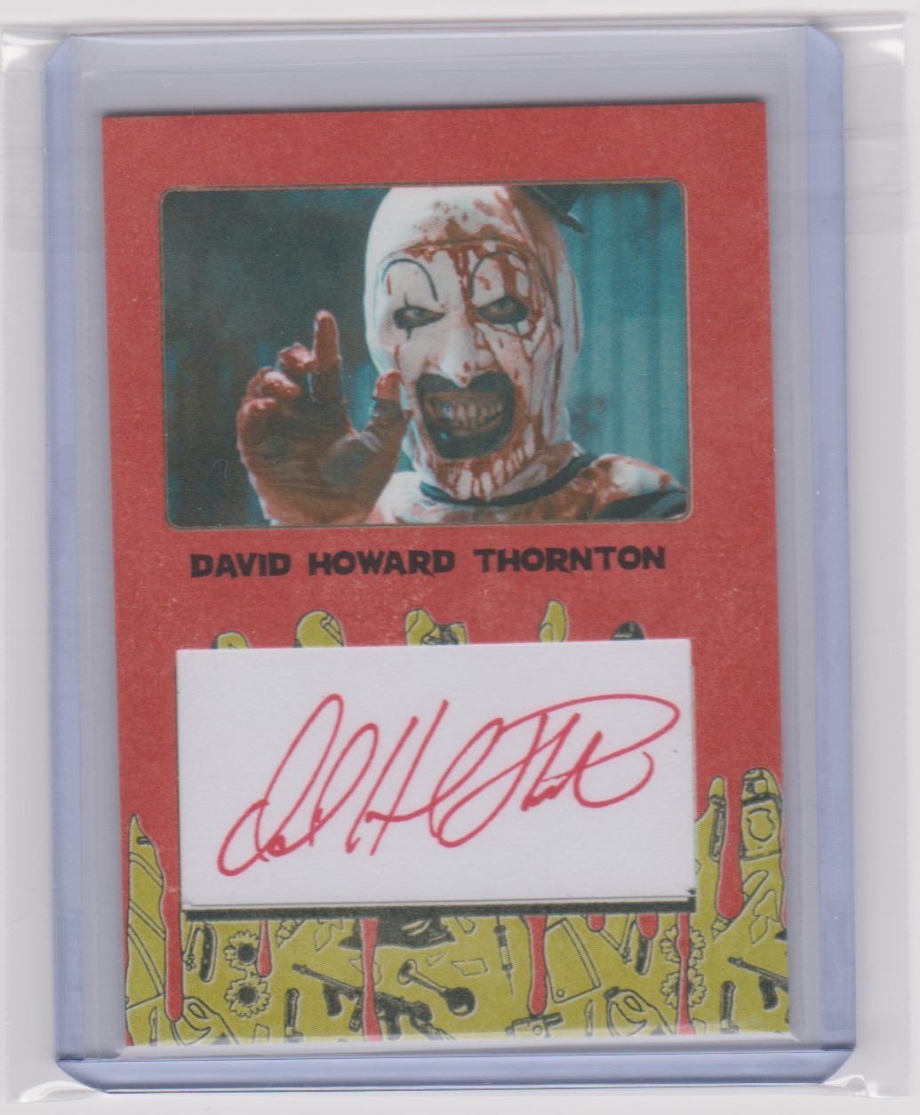 2026 Fright-Rags TERRIFIER 2 Autograph Auto DAVID HOWARD THORNTON - 50 made (A)