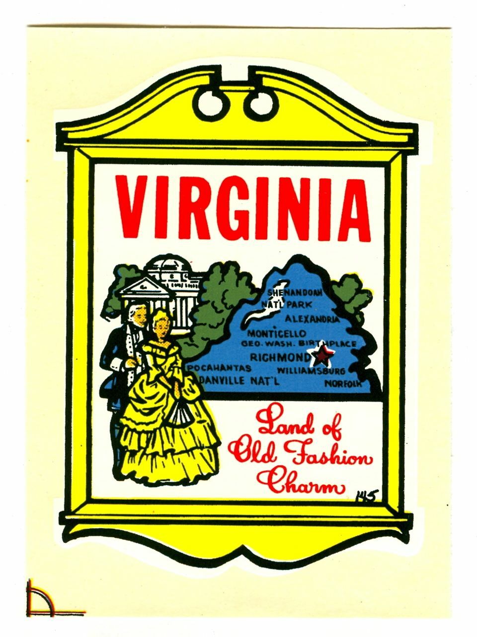 Vintage VIRGINIA \