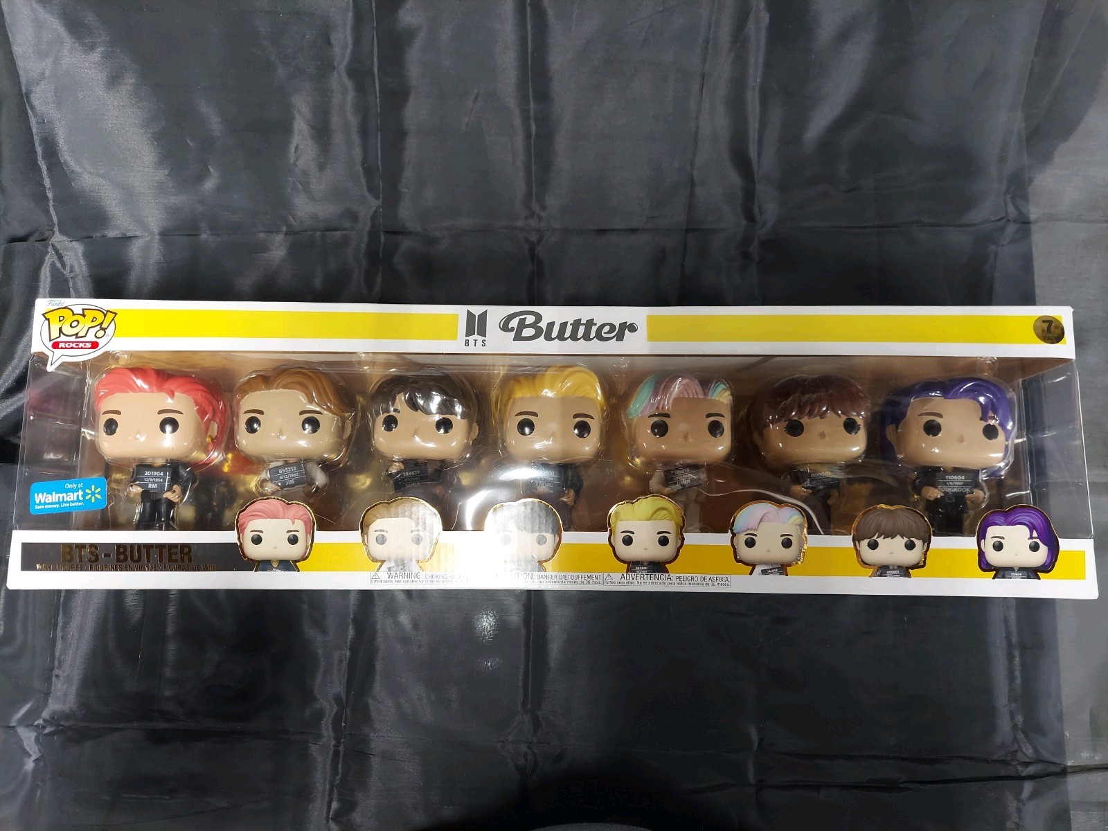 Funko Pop Vinyl: BTS Butter 7-Pack Figure Set