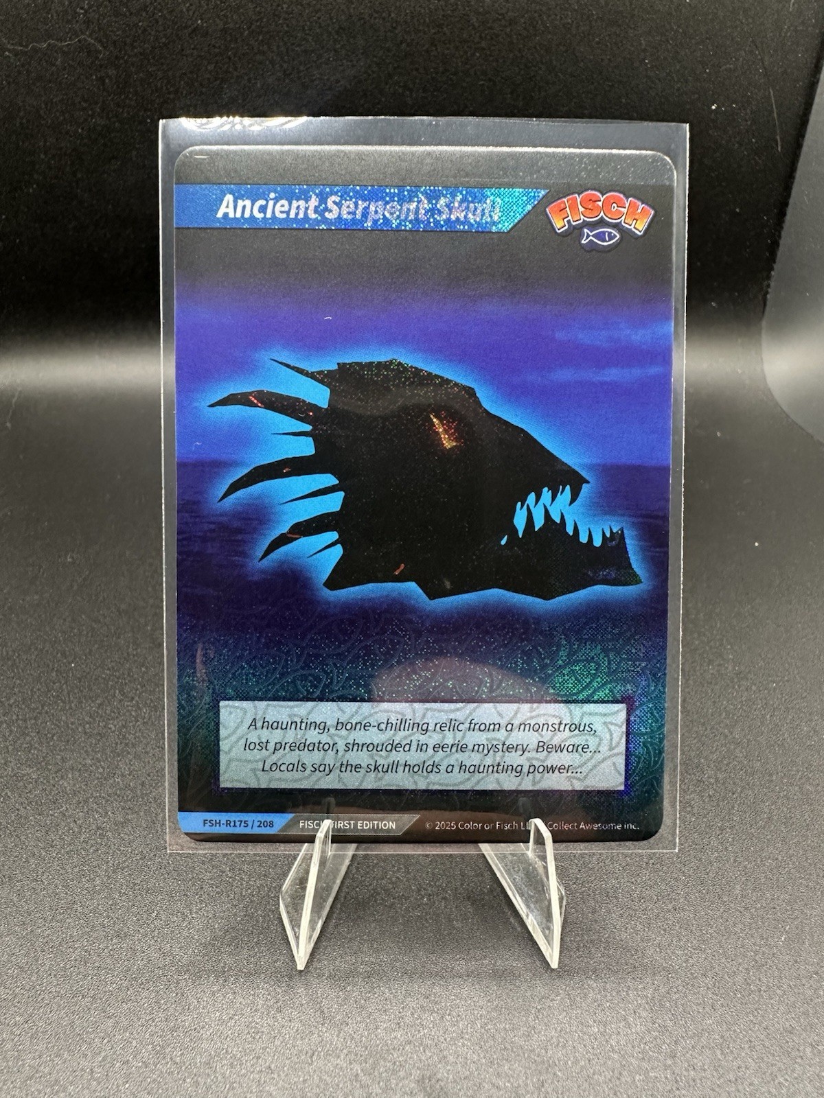 2025 Fisch Roblox 1st Edition Ancient Serpent Skull - #R175/208