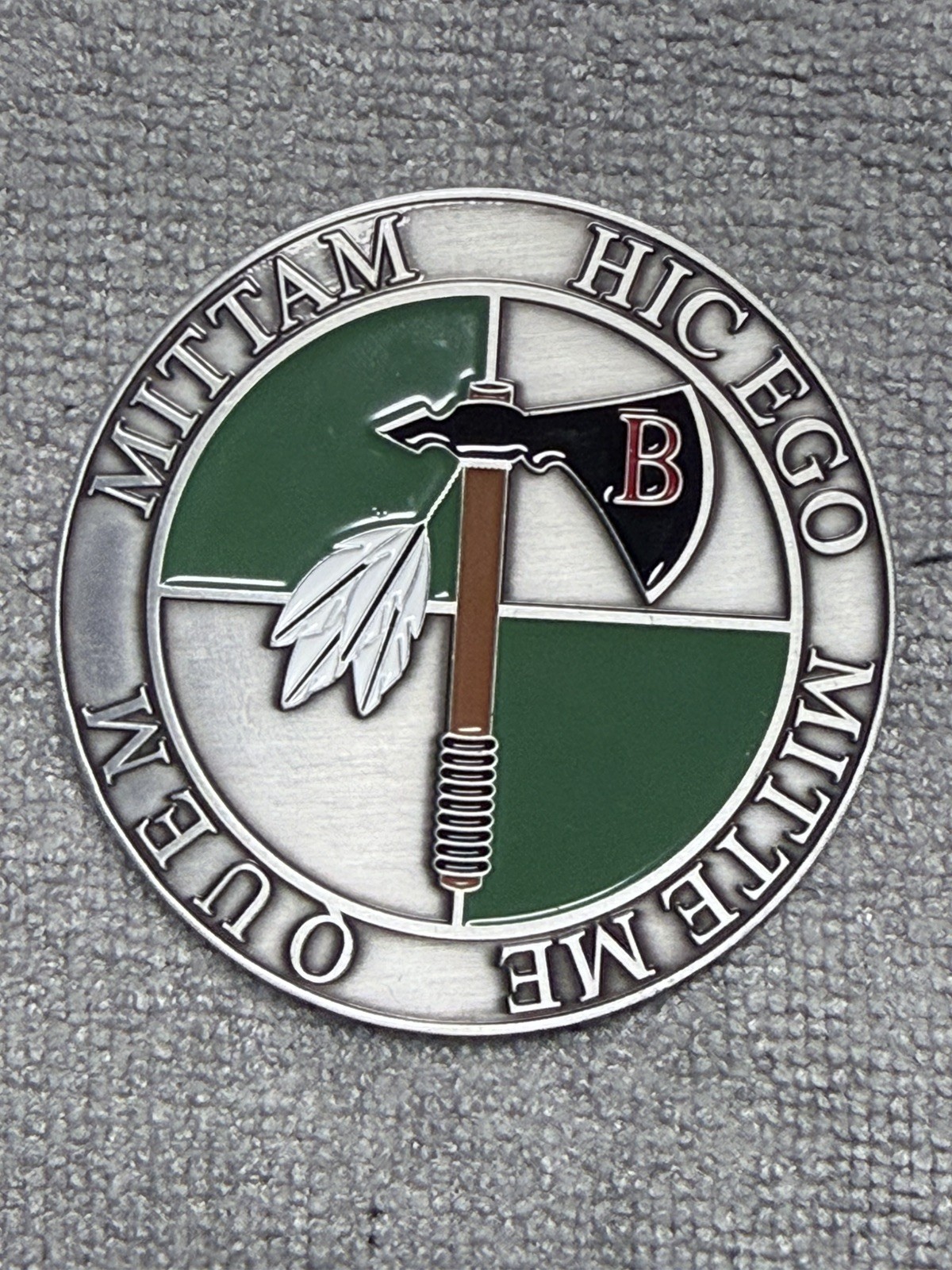 1st SFOD-D DELTA FORCE TIER 1 SMU CAG,  B-SQUADRON CHALLENGE COIN-SERIALIZED 