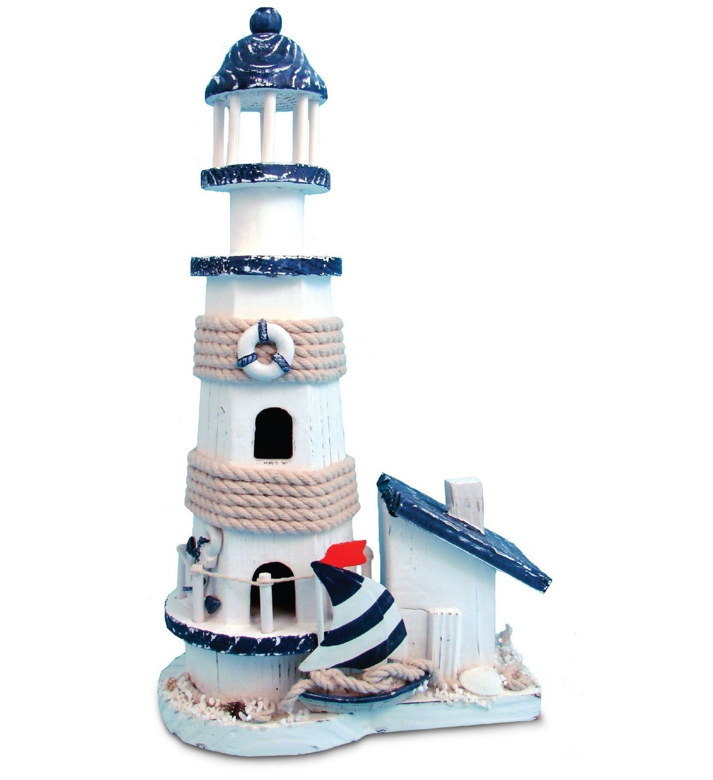 wooden lighthouse