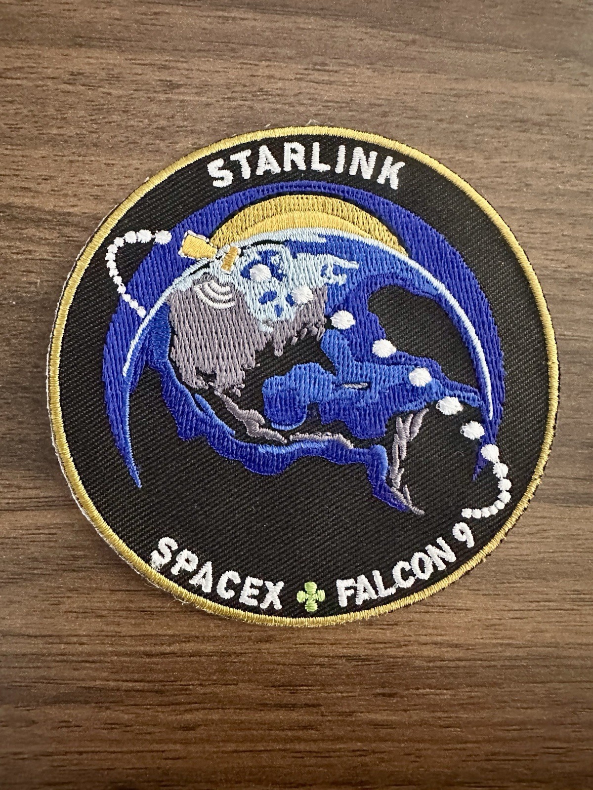 Starlink RESUPPLY Sattelite  MISSION PATCH FALCON 9 NASA 3.5”