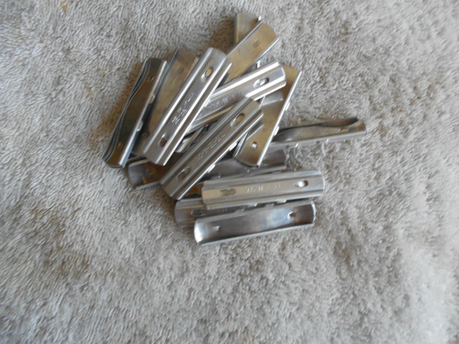 3 French model 1936 1949 49/56 MAS rifle 5 rd stripper clips 7.5 french cal.