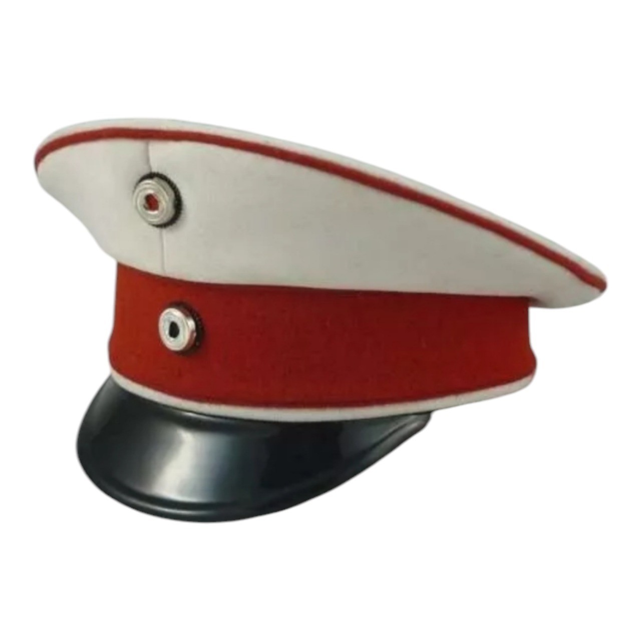 German WWI Imperial Army Cuirassiers Officer Visor Cap PREMIUM REPRODUCTION MTO