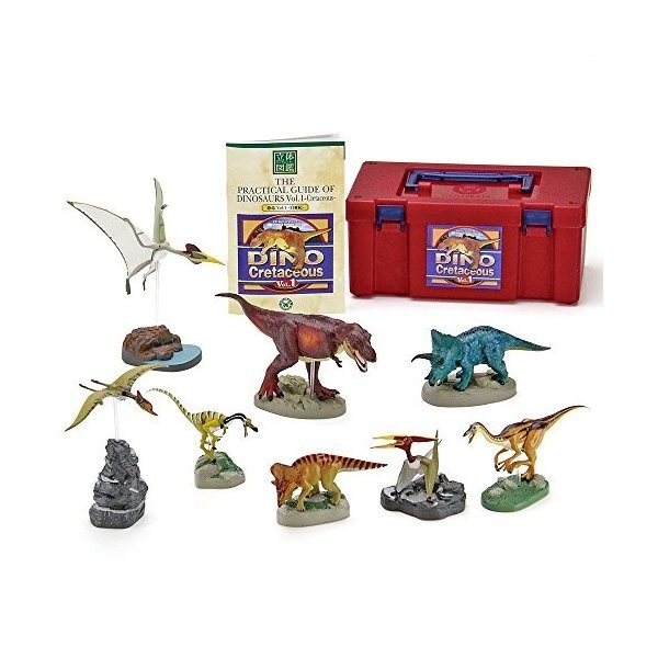 COLORATA Real Figure box Dinosaur vol.1 Cretaceous dinosaur 