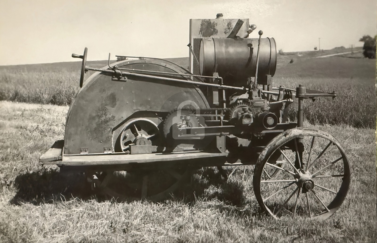 Fendt Wauseon Ohio OH OLD TRACTOR RPPC Photo Postcard COPY