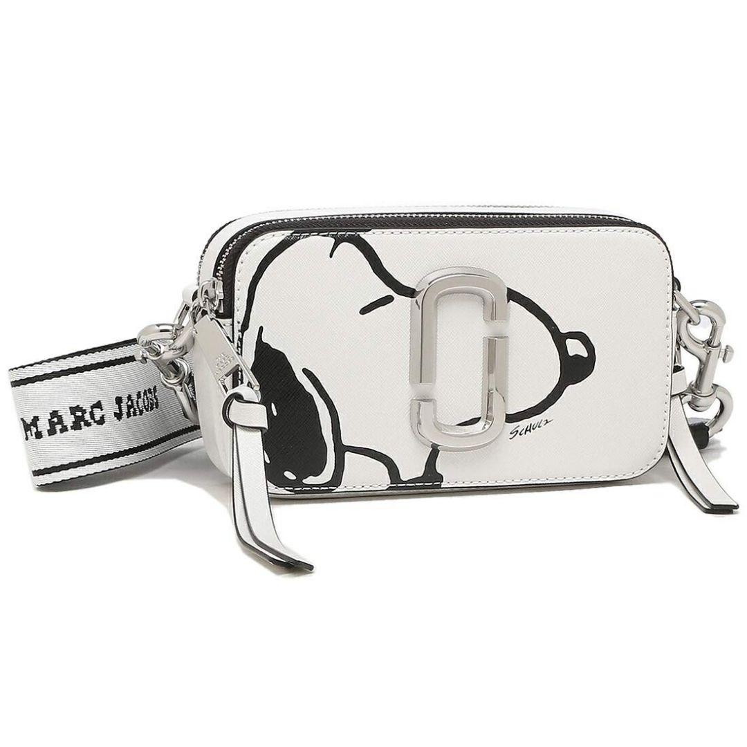 Marc Jacobs x Peanuts Snapshot Cotton Snoopy shoulder bag crossbody white black