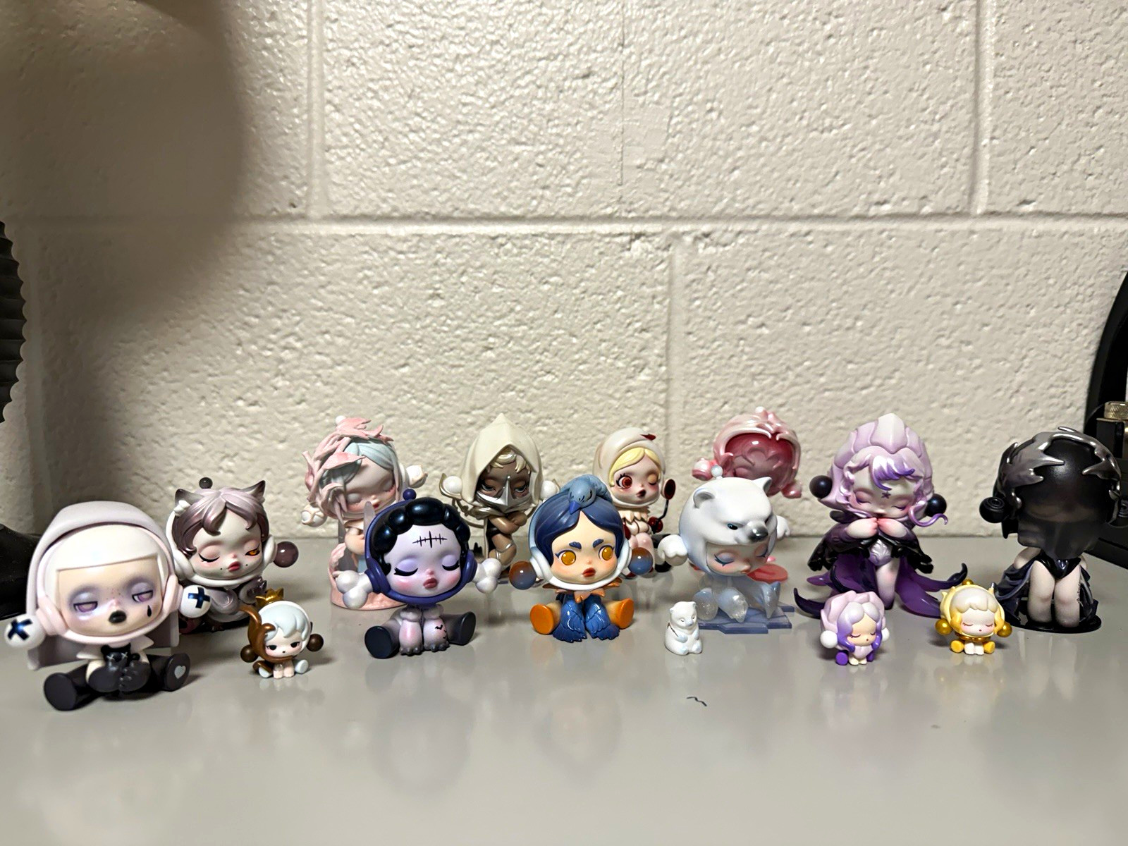POP MART SKULLPANDA Series 11 Figurine Mixed Lot w/ 9 Boxes & 11 Cards