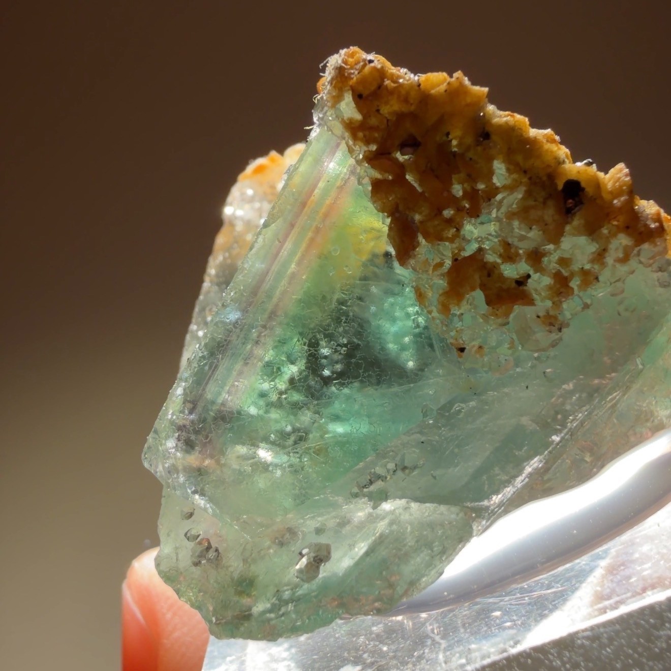 Gorgeous Nigerian Fluorite with Siderite & Quartz