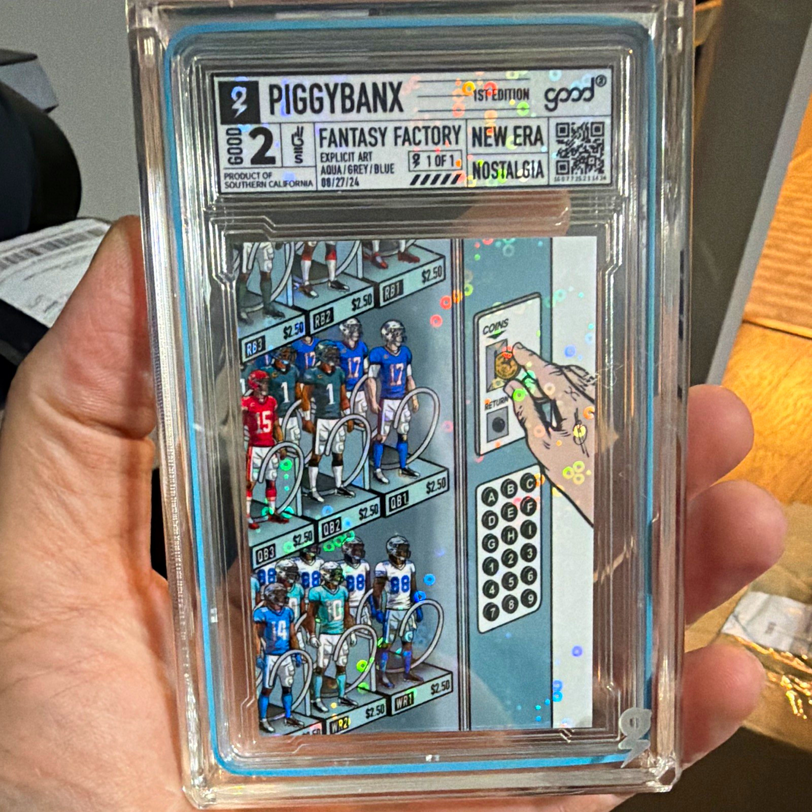 PiggyBanx Fantasy Factory New Era Nostalgia 1st Edition 1/1