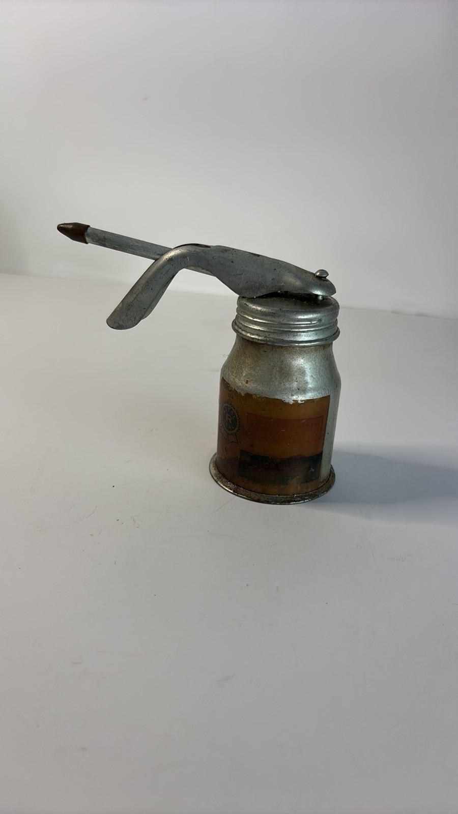 Vintage Eagle Manufacturing Co. Thumb Pump Oil Can