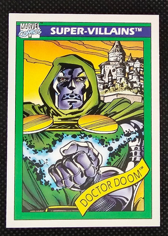 1990 IMPEL MARVEL UNIVERSE SERIES ONE DR. DOOM CARD #60