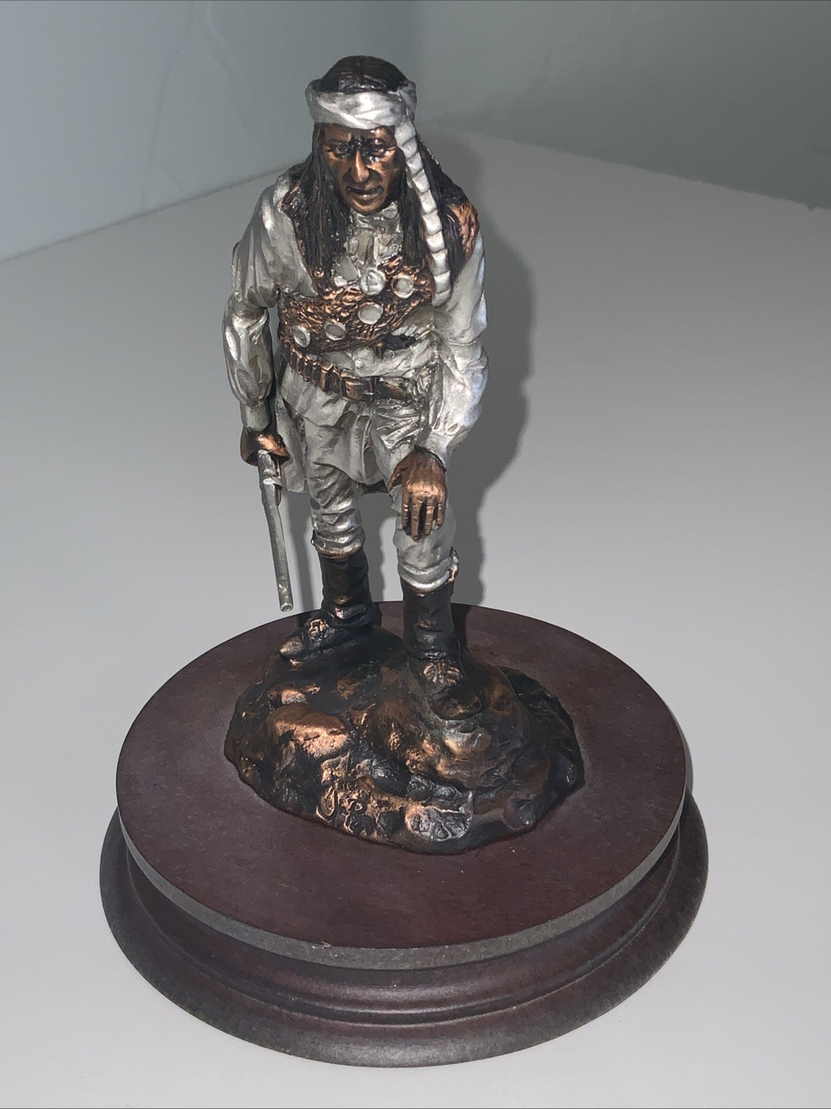 Legends Bronze Sculpture By James Ponter “Apache Scout” 1988 #366/1250