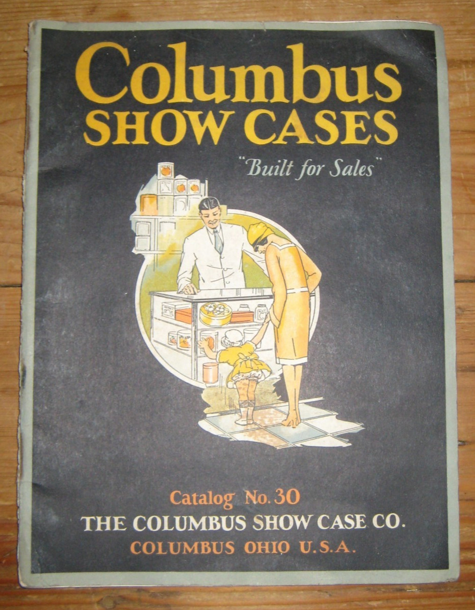 1927 Columbus Show Cases, Catalog No. 30, 2 Folding Illust. Flyers, 3 Pricelists