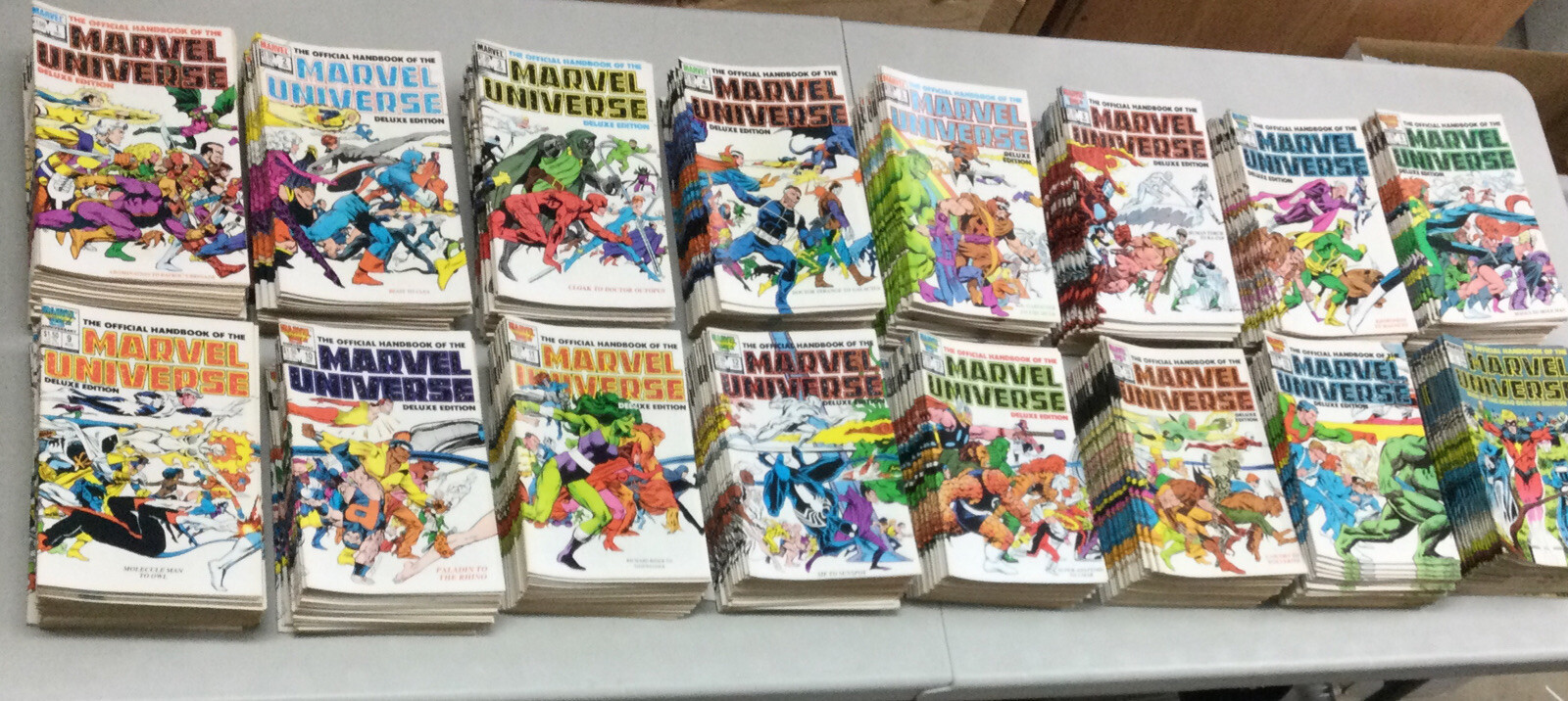 Marvel Universe Official Handbook Deluxe 1 2 3 4 5 6 7 8 9 10 11 12 13 14 15 16