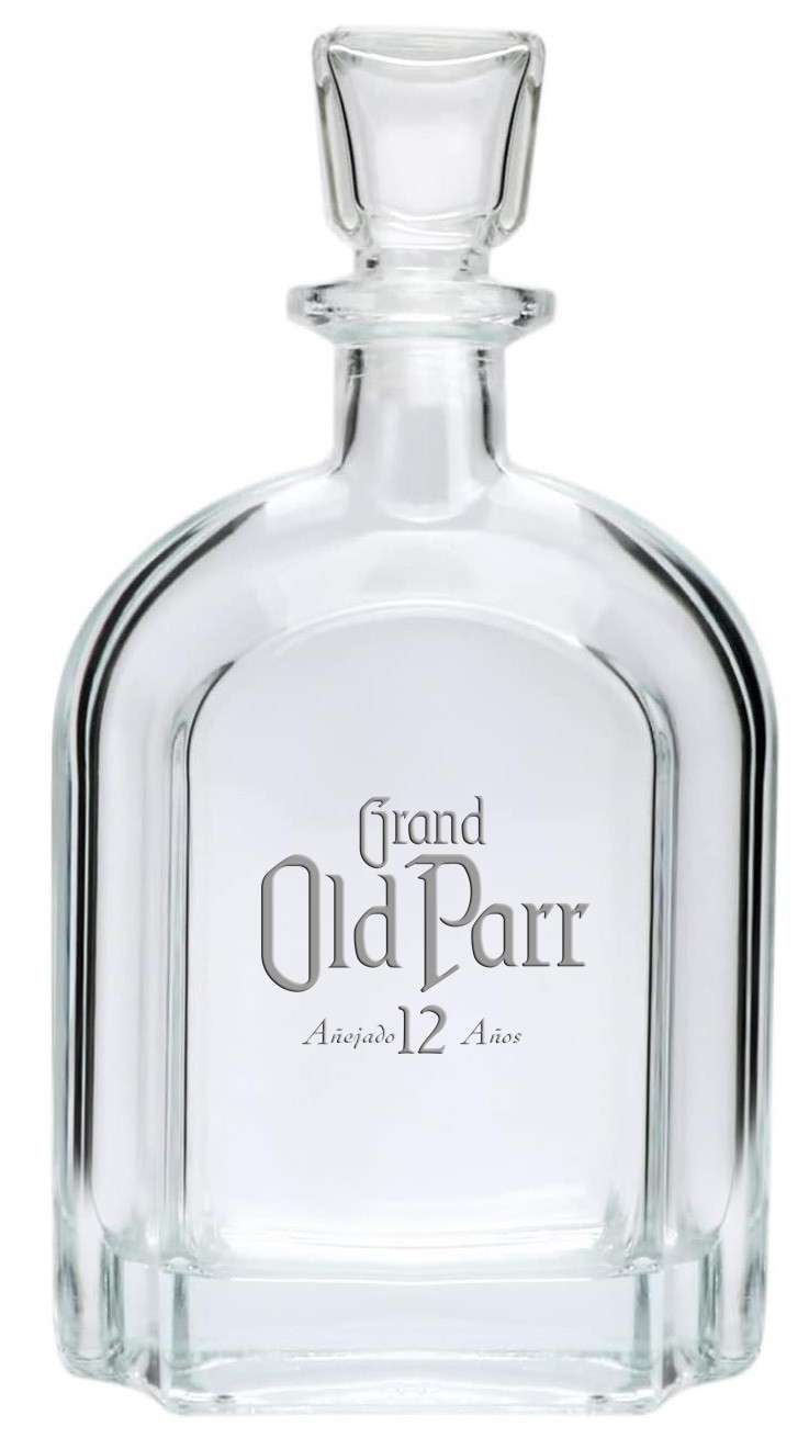 GRAND OLD PARR Collectible Whiskey Decanter