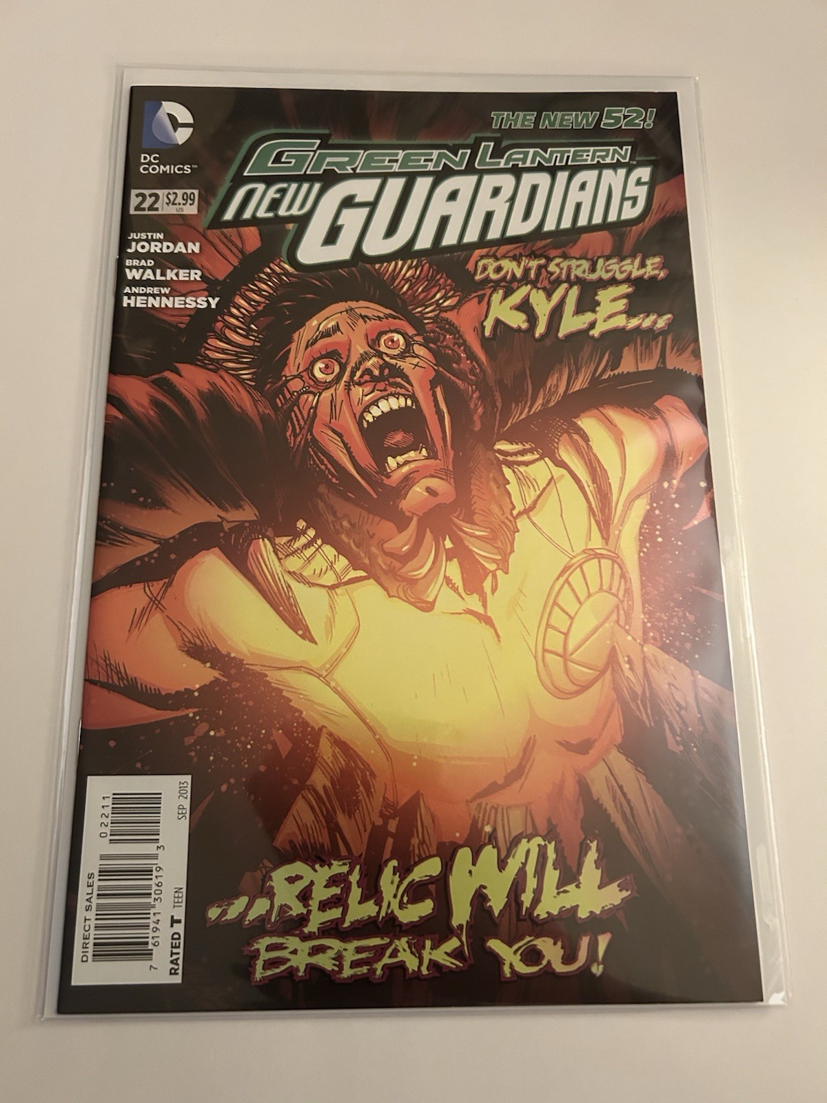 Green Lantern: New Guardians #22 (DC Comics September 2013)