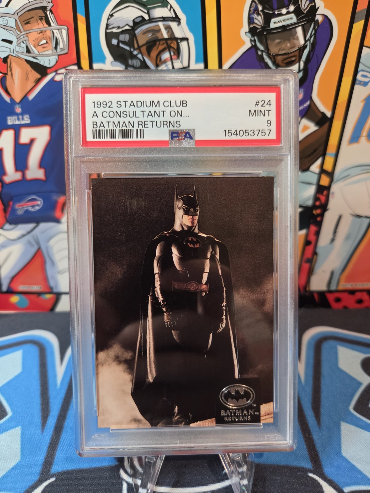 1992 Stadium Club Batman Returns #24 PSA 91