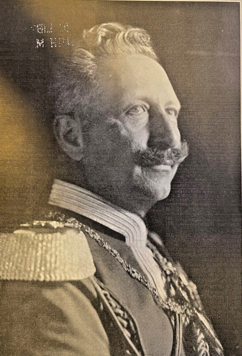 1914 Illustration Emperor William of Germany