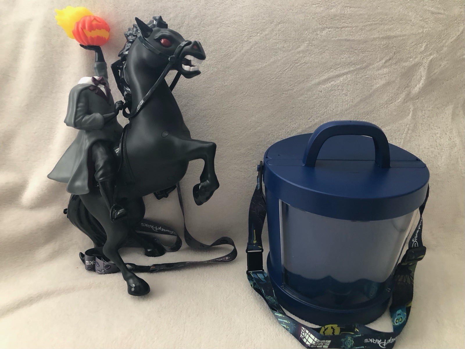 New Disney's 2026 Halloween Hatbox Ghost and Headless Horseman Popcorn Buckets