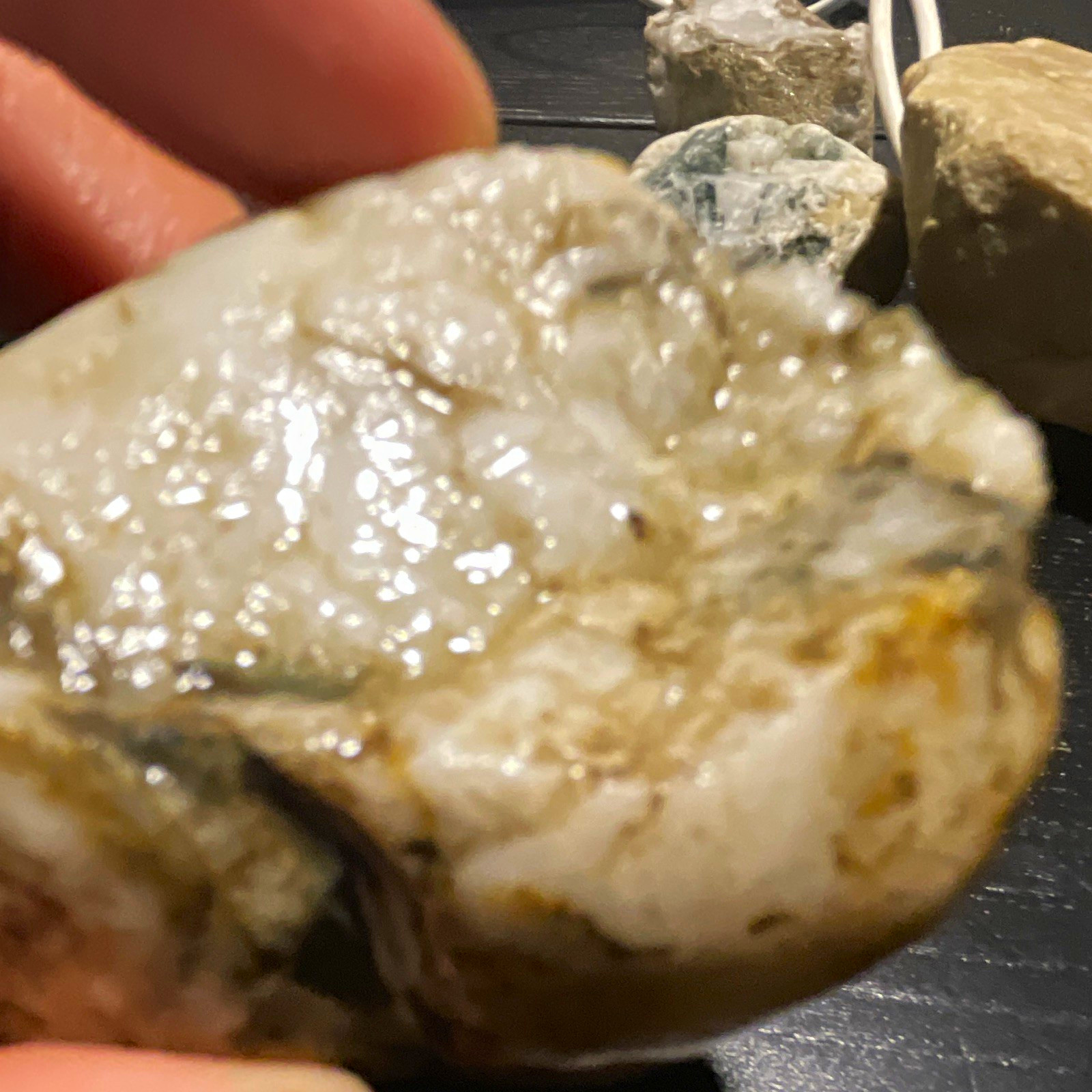Large Rough White Crystal Mineral Rock Specimen Display Piece
