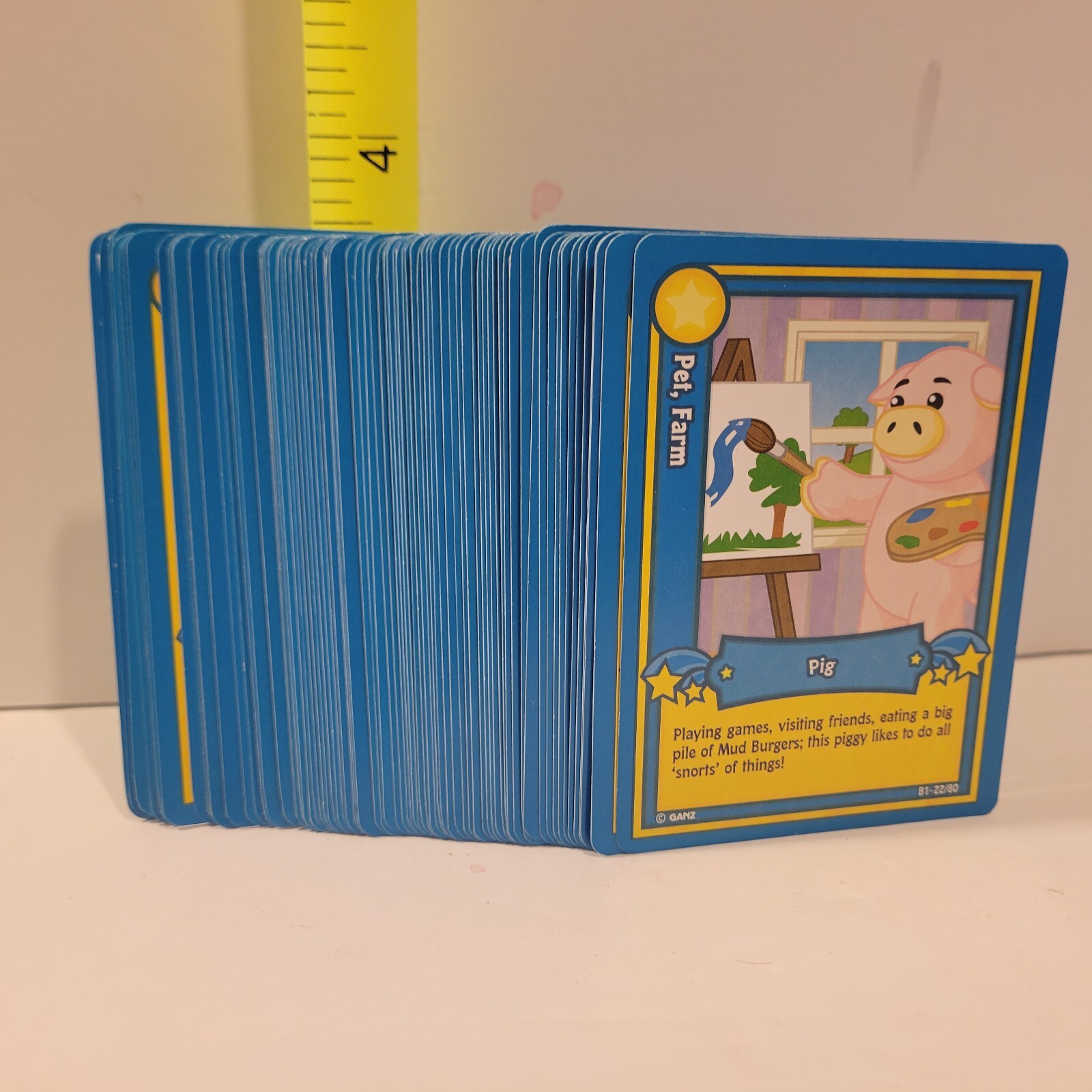 Webkinz 2007 Series 1 Trading Cards B1: 1-80 Base Set Complete/ No Code Cards