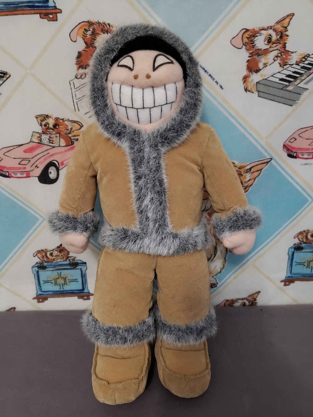 Rare Eskimo Joe\'s Stillwater OK Plush  Doll  13\