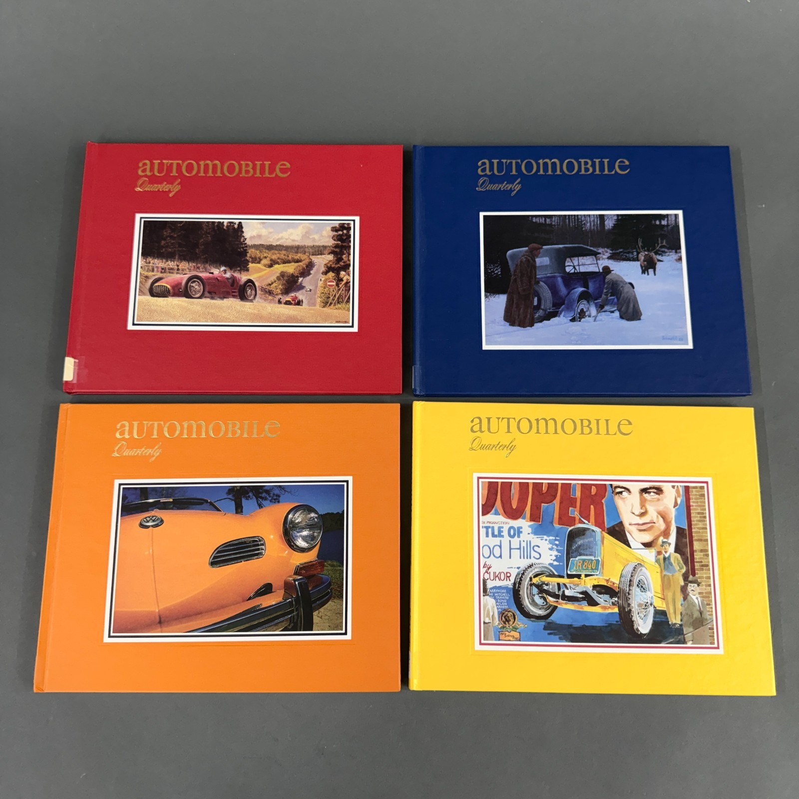 AQ Automobile Quarterly Vol 27 Complete Issues 1-4 Hardcover 1989 Vintage Car