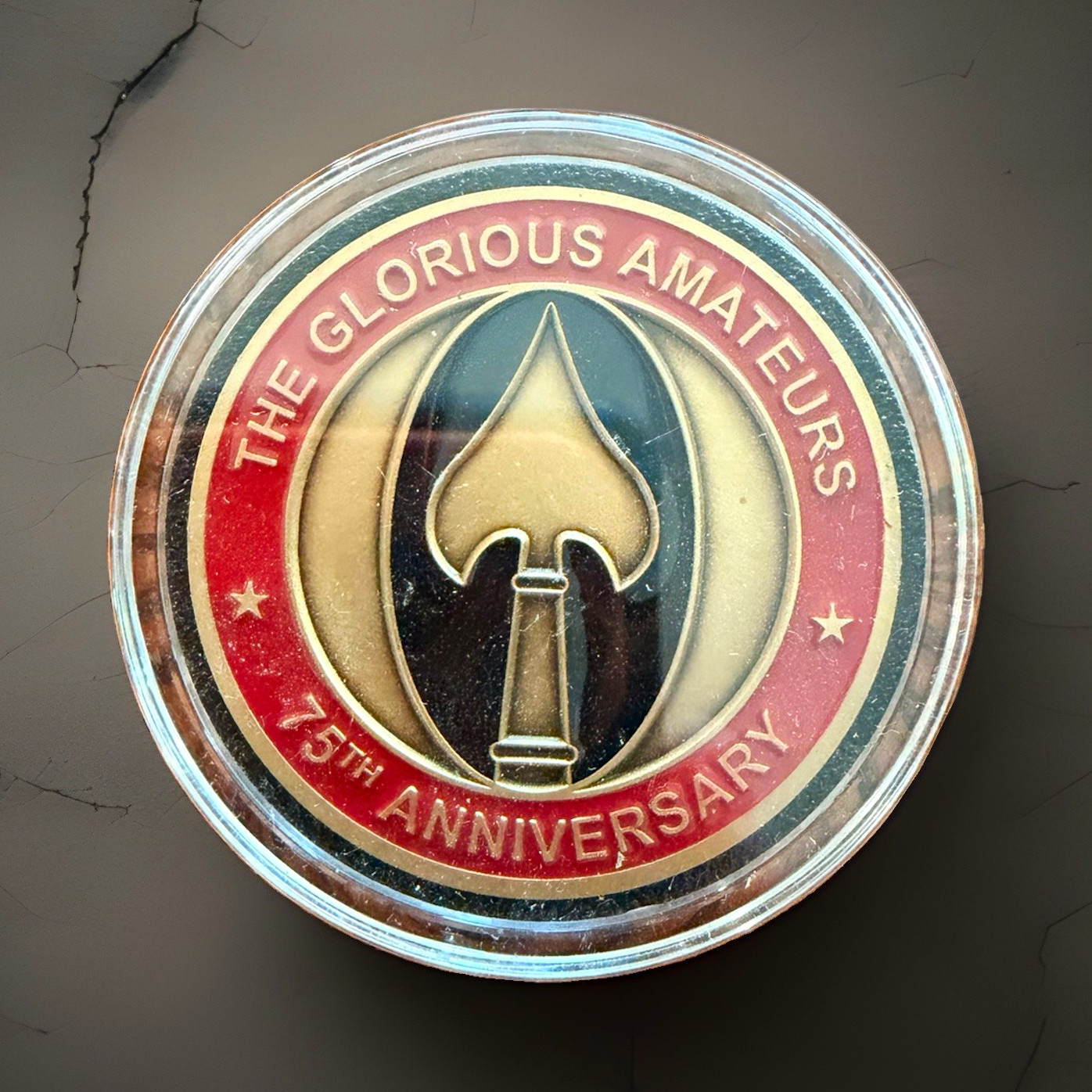 OSS 75th Anniversary 1942-2017 The Glorious Amateurs Challenge Coin