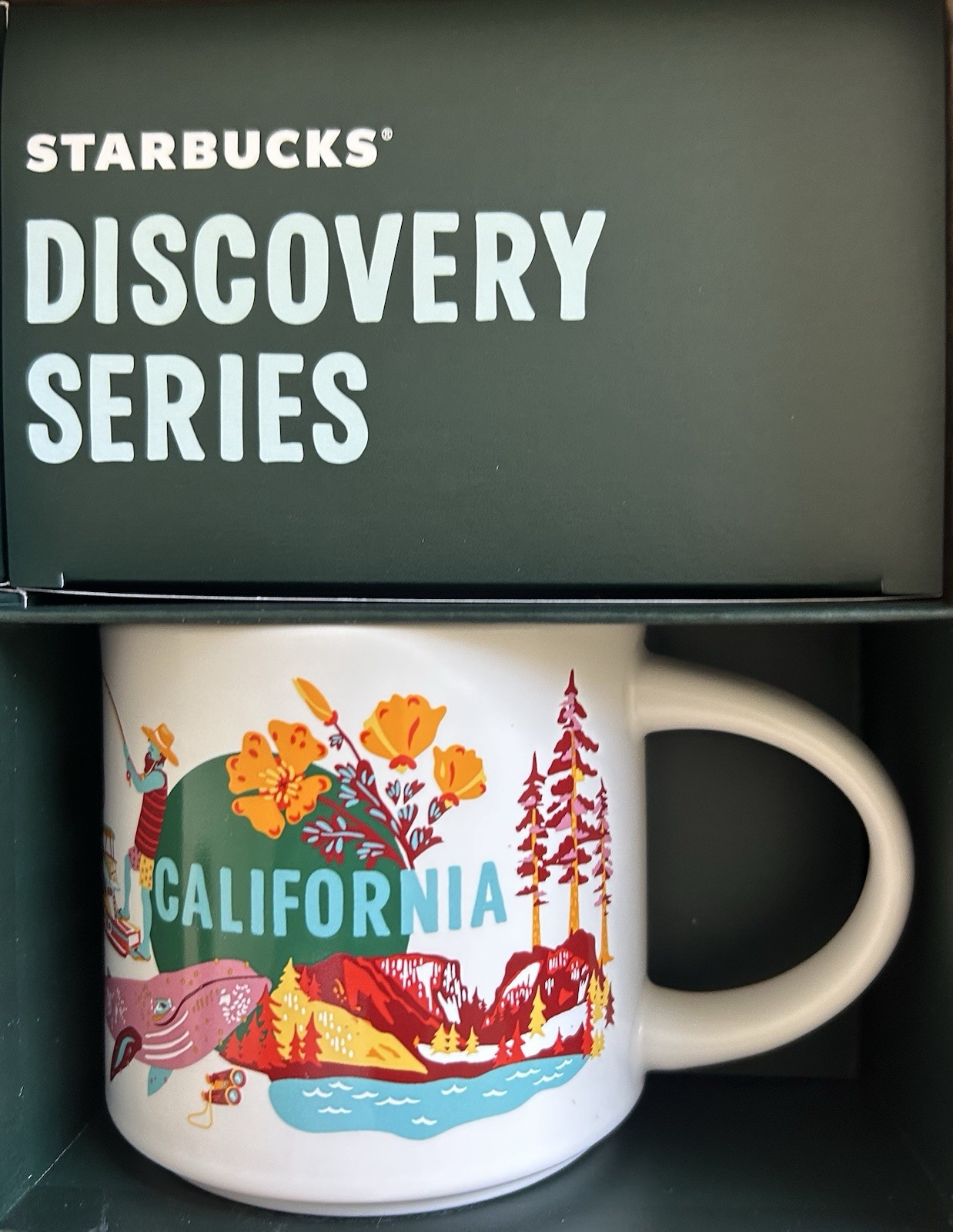 Starbucks Discovery Series California Full Size 14 oz. Mug NIB
