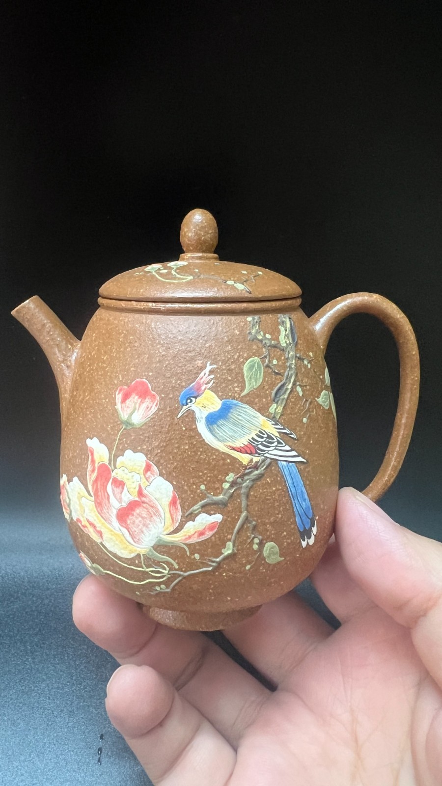 180cc chinese Yixing Handmade Zisha teapot Duan clay GongDeng Hu Gongfu Tea Pot