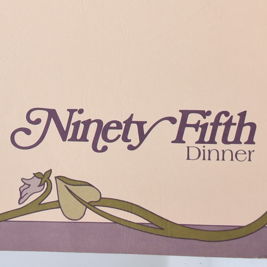 1990s The Ninety Fifth Restaurant Menu Tronel John Hancock Center Chicago #2