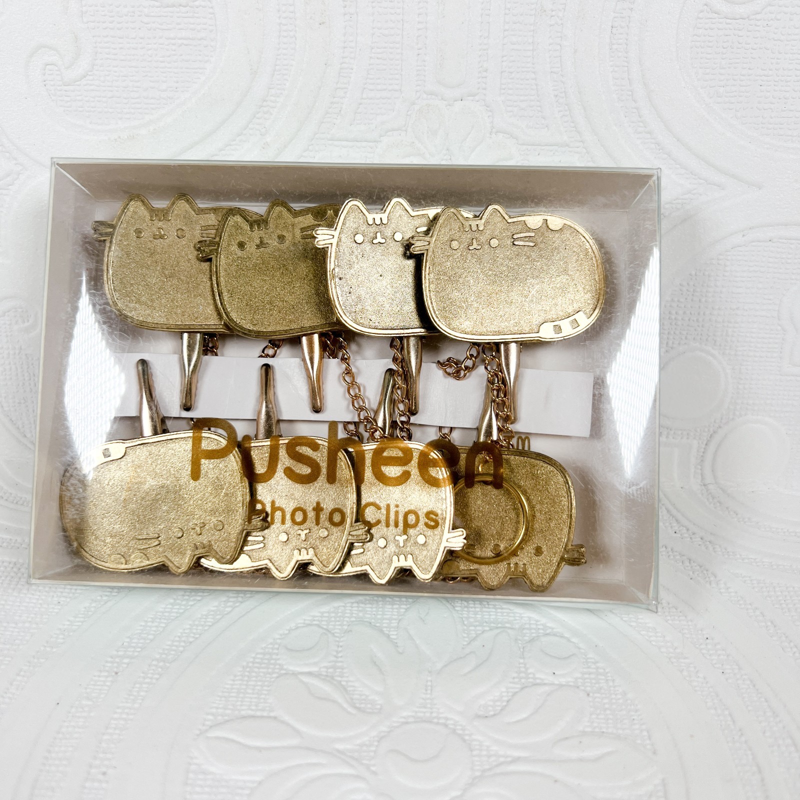 Pusheen Exclusive Photo Clips Gold Spring 2018 Box Exclusive