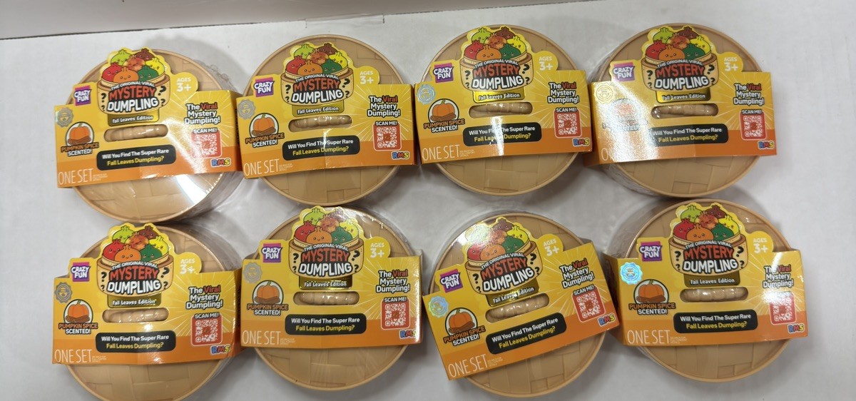RMS Mystery Dumpling- Fall Leaves Edition- Pumpkin 🎃 Spice Scented- Lot of 8