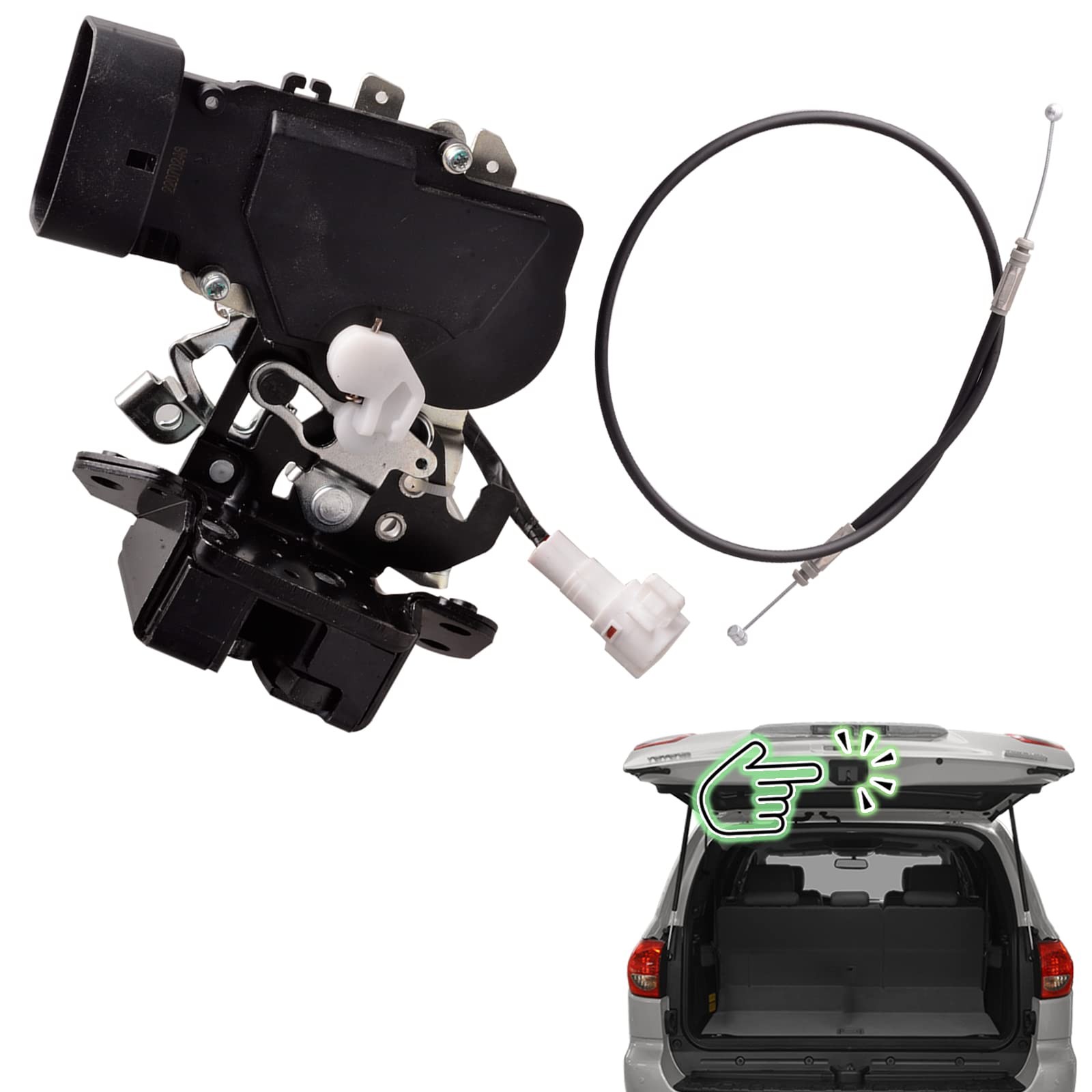 Predep Rear Trunk Latch Tailgate Lock Actuator Toyota Sequoia 2001-2007 931-861