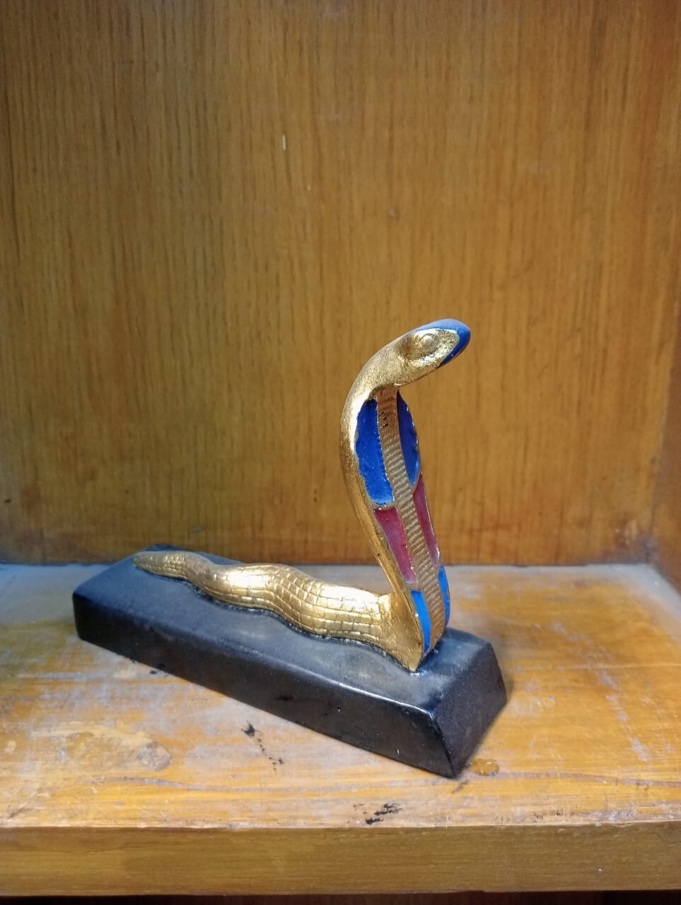 Ancient Egyptian Unique Statue Wadjet Cobra Rare Antique Pharaonic Mythology BC