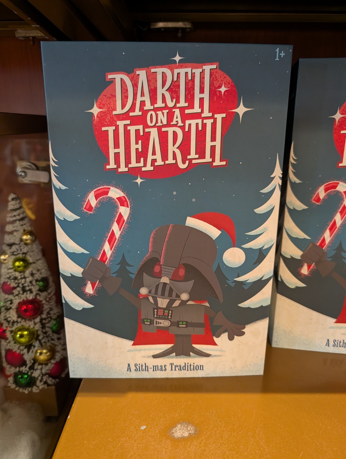 NEW💥2026 Disney Park Star Wars Darth Vader On A Hearth Holiday Plush Decoration