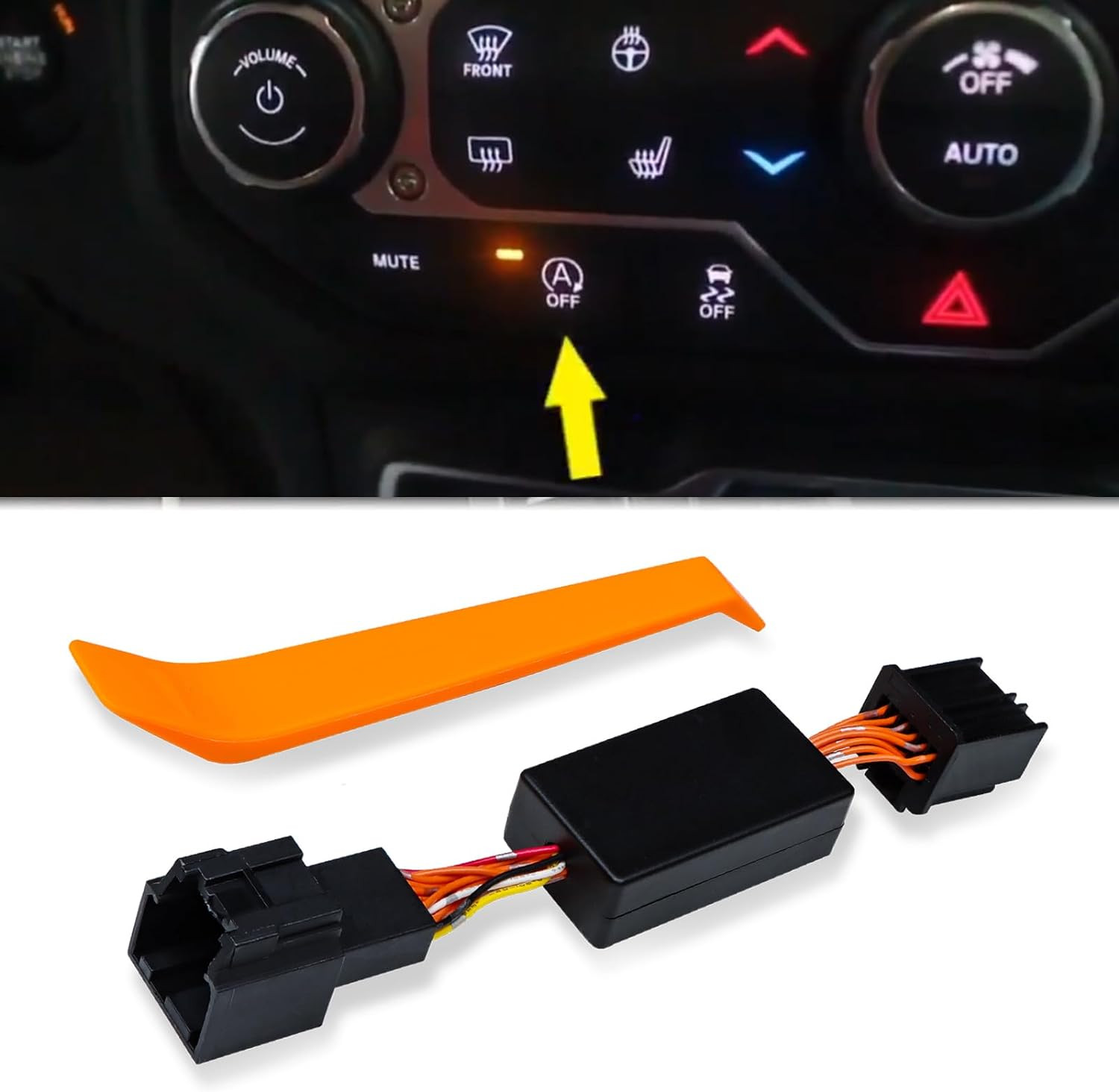 Upgrade Auto Start Stop Eliminator Compatible for Jeep Wrangler JL JLU JT Gladia