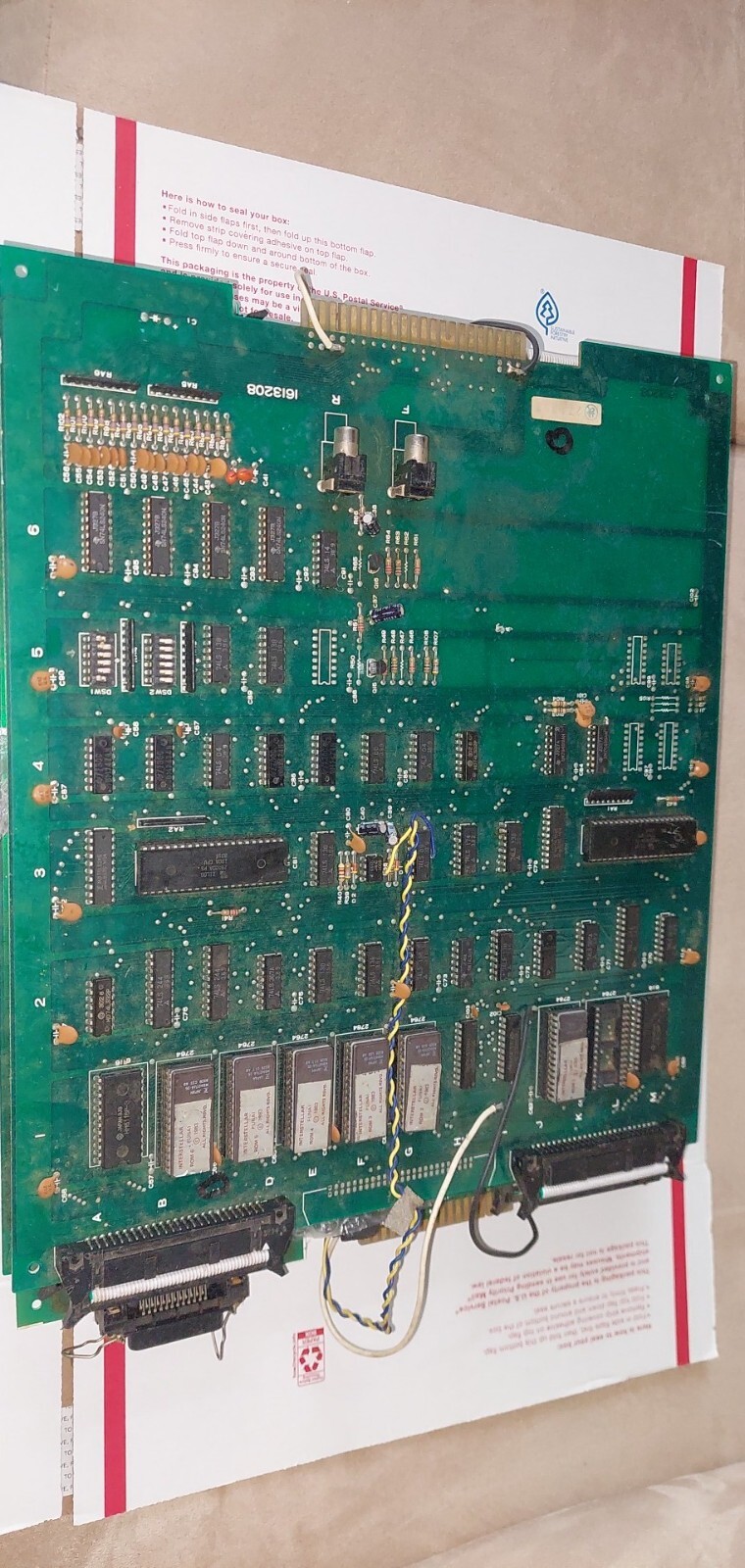 1983 InterStellar Laser Fantasy Arcade LASERDISC ORIGINAL FUNAI PCB Working